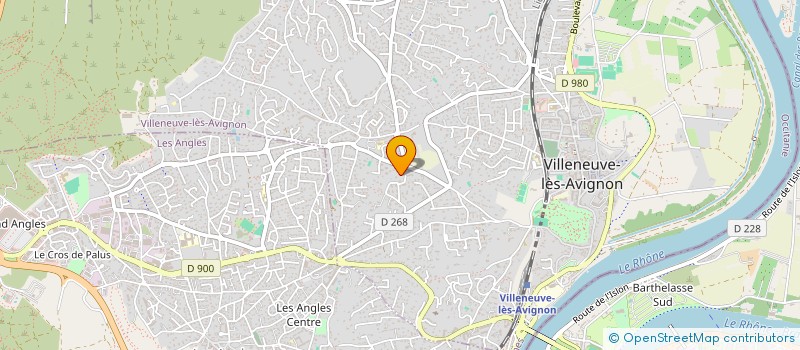 localisation de l'entreprise MONSIEUR JULIEN VIAL  VERS-PONT-DU-GARD