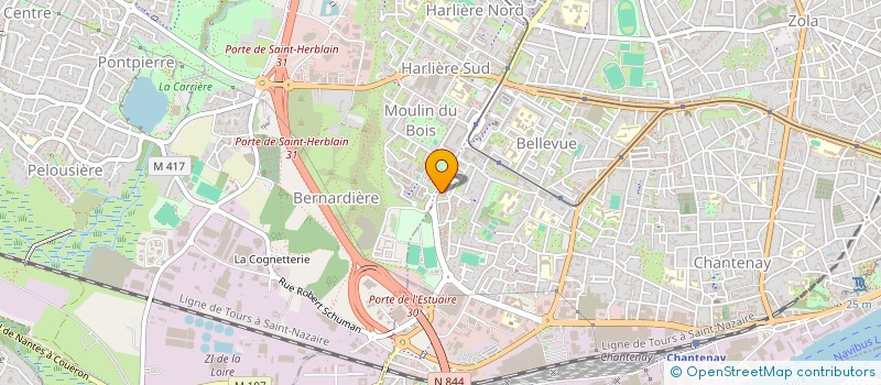 localisation de l'entreprise MONSIEUR JULIEN VIALETTE à NANTES