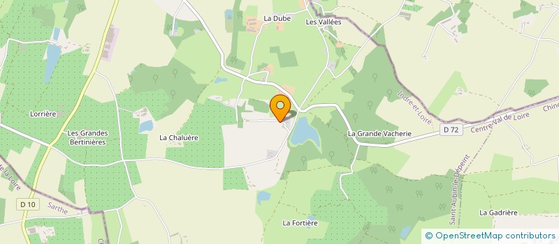 localisation de l'entreprise MONSIEUR JULIEN VIDAL  SAINT-AUBIN-LE-DEPEINT