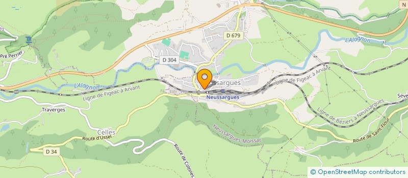 localisation de l'entreprise MONSIEUR JULIEN VIDALENC à NEUSSARGUES EN PINATELLE