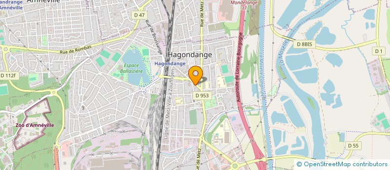 localisation de l'entreprise MONSIEUR JULIEN VIENNET à HAGONDANGE