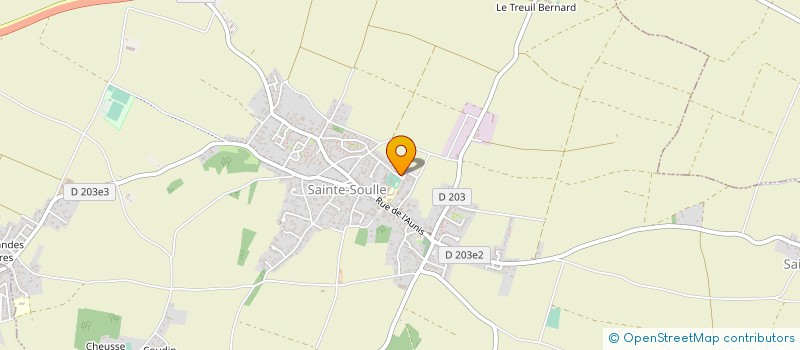 localisation de l'entreprise MONSIEUR JULIEN VIENS  SAINTE-SOULLE