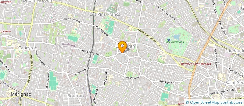 localisation de l'entreprise MONSIEUR JULIEN VIEUSSAN  BORDEAUX