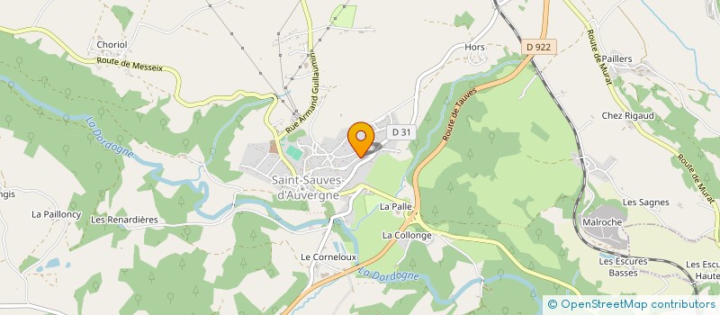 localisation de l'entreprise MONSIEUR JULIEN VIGIER  SAINT-SAUVES-D AUVERGNE