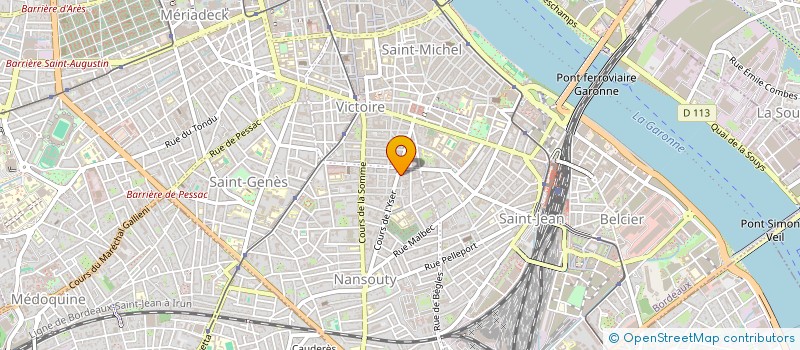 localisation de l'entreprise MONSIEUR JULIEN VIGNERES  BORDEAUX