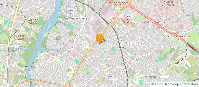 localisation de l'entreprise MONSIEUR JULIEN VIGNERON  NANTES