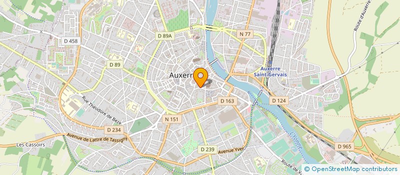 localisation de l'entreprise MONSIEUR JULIEN VIGNIKIN à AUXERRE