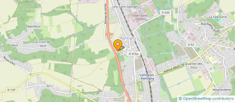 localisation de l'entreprise MONSIEUR JULIEN VIGNOULLE  RANTIGNY