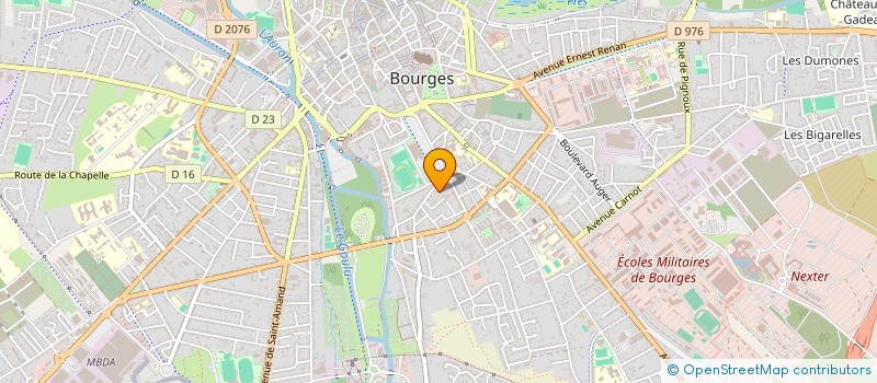 localisation de l'entreprise MONSIEUR JULIEN VILA  BOURGES