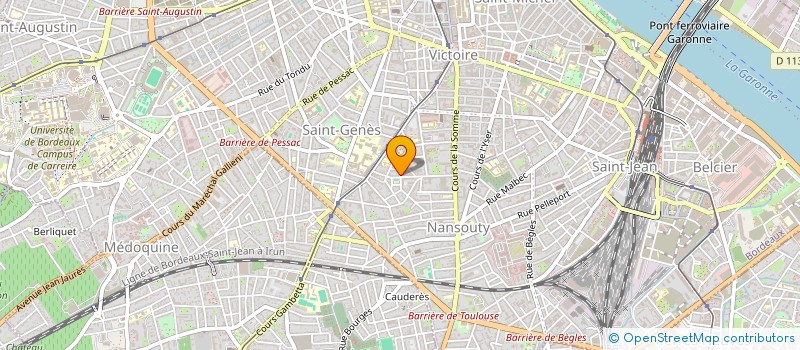 localisation de l'entreprise MONSIEUR JULIEN VILIEYRAS  BORDEAUX