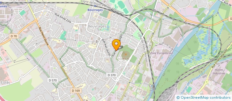 localisation de l'entreprise MONSIEUR JULIEN VILLAIN  ANZIN