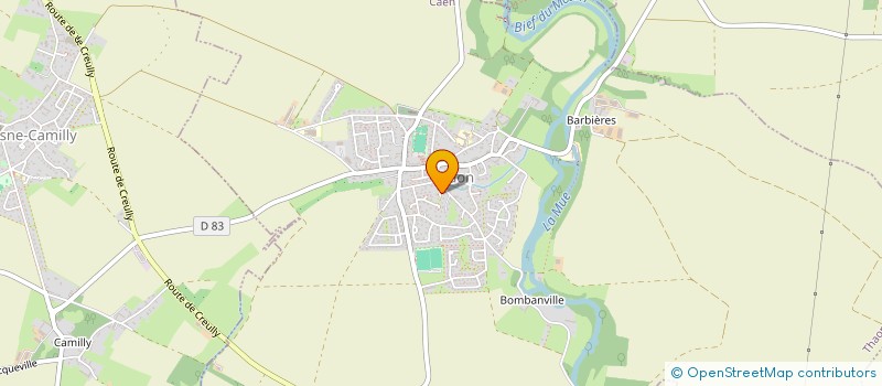 localisation de l'entreprise MONSIEUR JULIEN VILLEDIEU  THAON