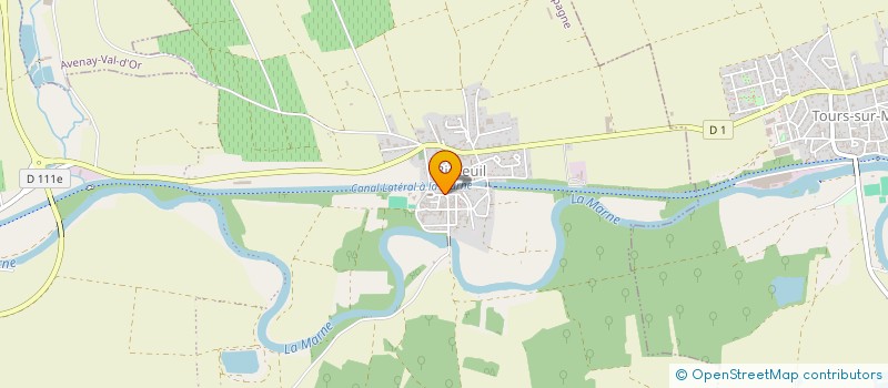 localisation de l'entreprise MONSIEUR JULIEN VILMART  AY-CHAMPAGNE