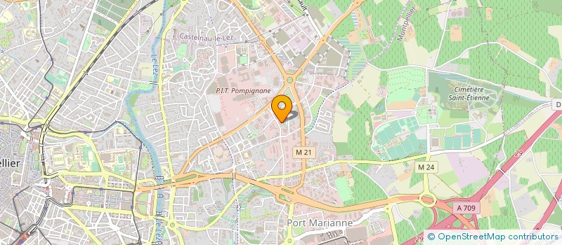 localisation de l'entreprise MONSIEUR JULIEN VINBER à MONTPELLIER
