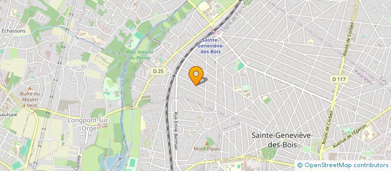 localisation de l'entreprise MONSIEUR JULIEN VINCENOT  VILLIERS-SUR-ORGE