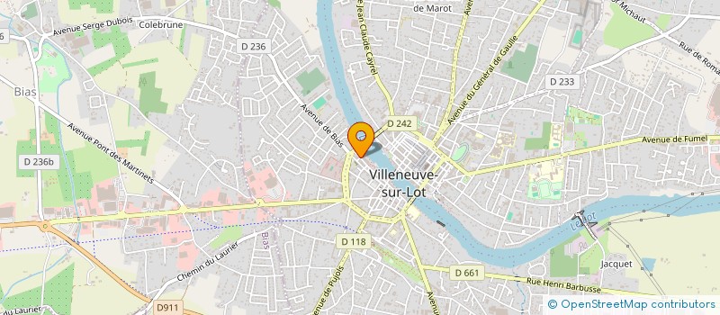 localisation de l'entreprise MONSIEUR JULIEN VINCENT  VILLENEUVE-SUR-LOT