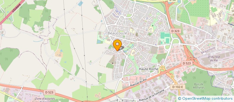 localisation de l'entreprise MONSIEUR JULIEN VINCENT à SAINT-LEGER-DE-LINIERES