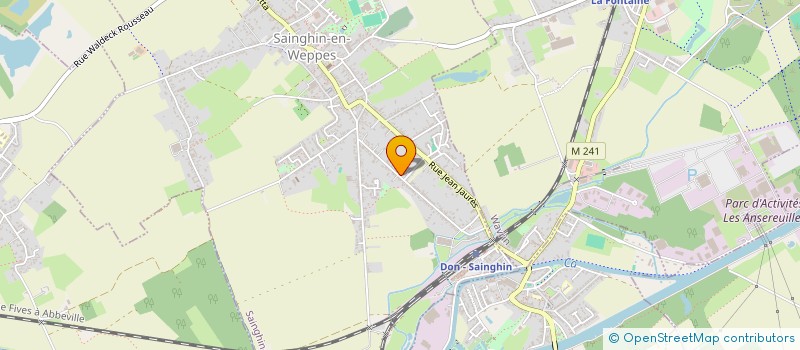 localisation de l'entreprise MONSIEUR JULIEN VINCENT à SAINGHIN-EN-WEPPES