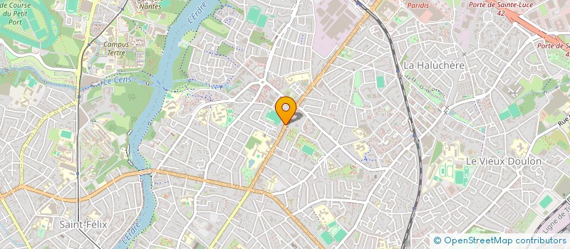 localisation de l'entreprise MONSIEUR JULIEN VIVIER  NANTES