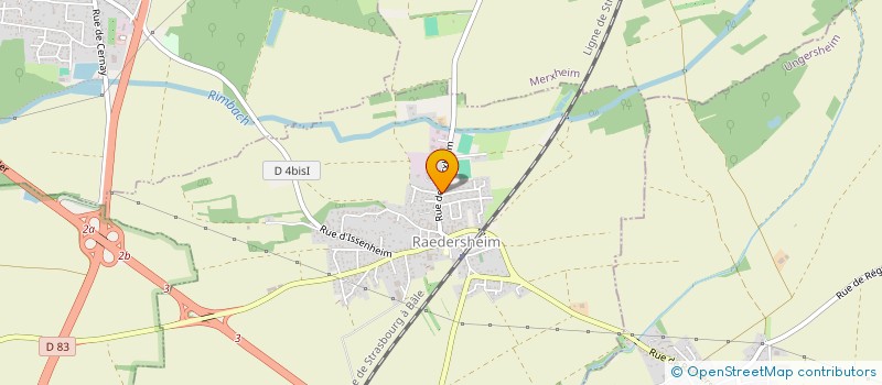 localisation de l'entreprise MONSIEUR JULIEN VOINOT  RAEDERSHEIM