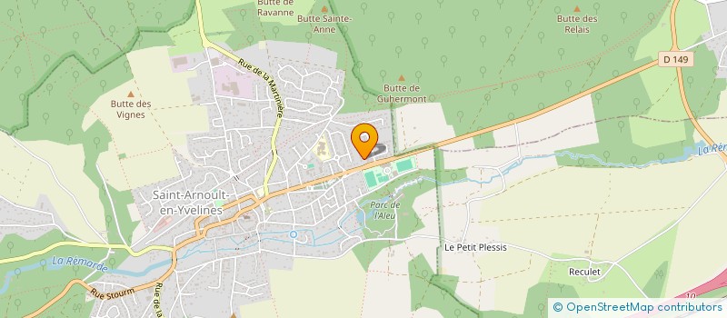 localisation de l'entreprise MONSIEUR JULIEN VOISIN  SAINT-ARNOULT-EN-YVELINES