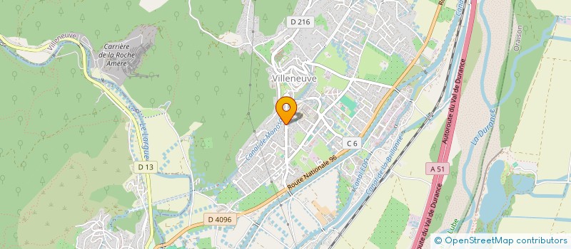 localisation de l'entreprise MONSIEUR JULIEN VULLIEZ  VILLENEUVE