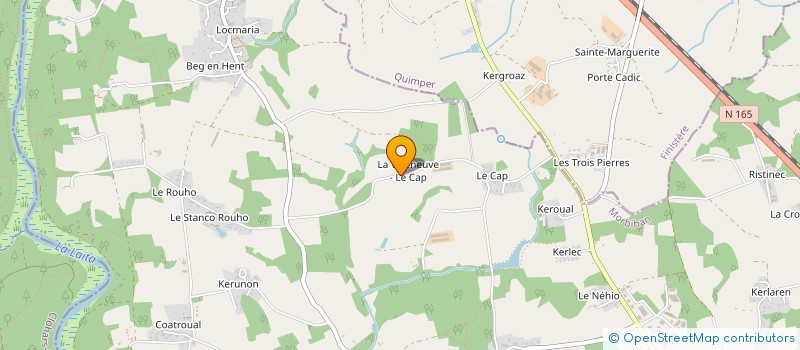 localisation de l'entreprise MONSIEUR JULIEN WEISBECKER  GUIDEL