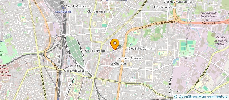 localisation de l'entreprise MONSIEUR JULIEN WEISS à ORLEANS