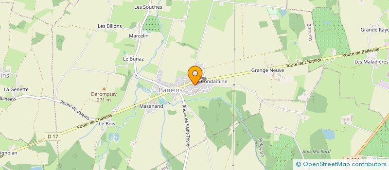 localisation de l'entreprise MONSIEUR JULIEN WENGER  BANEINS