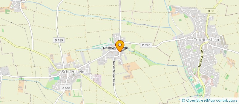 localisation de l'entreprise MONSIEUR JULIEN WICKER  SCHNERSHEIM