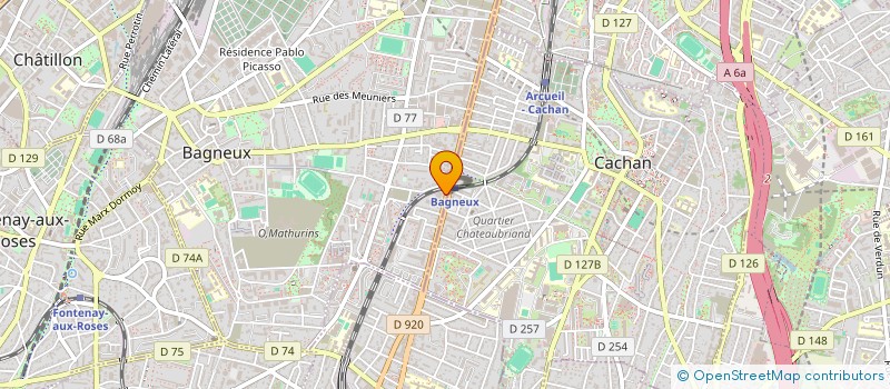 localisation de l'entreprise MONSIEUR JULIEN WILLEMENOT à BAGNEUX