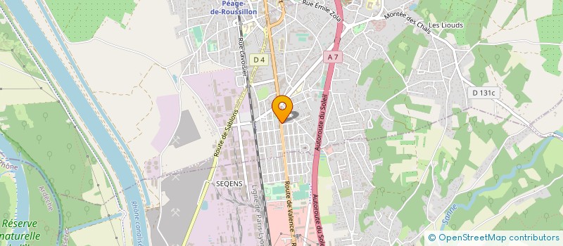 localisation de l'entreprise MONSIEUR JULIEN WOGT à ROUSSILLON