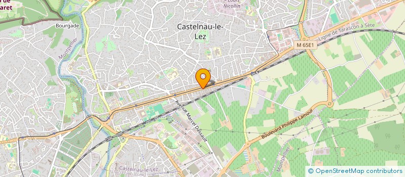 localisation de l'entreprise MONSIEUR JULIEN WOIMBEE à CASTELNAU-LE-LEZ