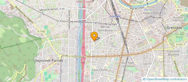 localisation de l'entreprise MONSIEUR JULIEN XUEREB à GRENOBLE