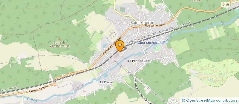 localisation de l'entreprise MONSIEUR JULIEN YANDI  SAINT-CHERON