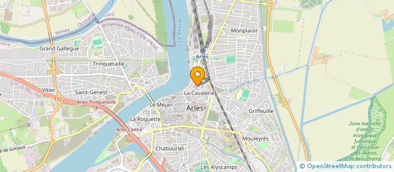 localisation de l'entreprise MONSIEUR JULIEN YBANEZ à ARLES
