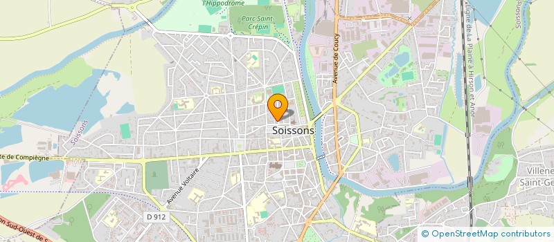 localisation de l'entreprise MONSIEUR JULIEN YIN à SOISSONS