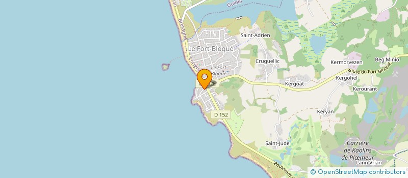 localisation de l'entreprise MONSIEUR JULIEN YOUNES  PLOEMEUR