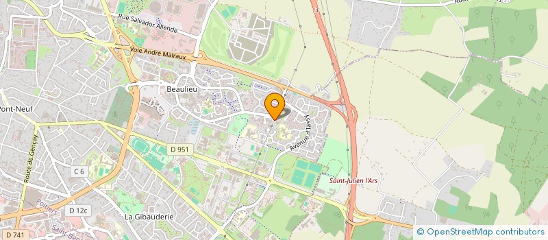 localisation de l'entreprise MONSIEUR JULIEN YOUYOUTE à POITIERS