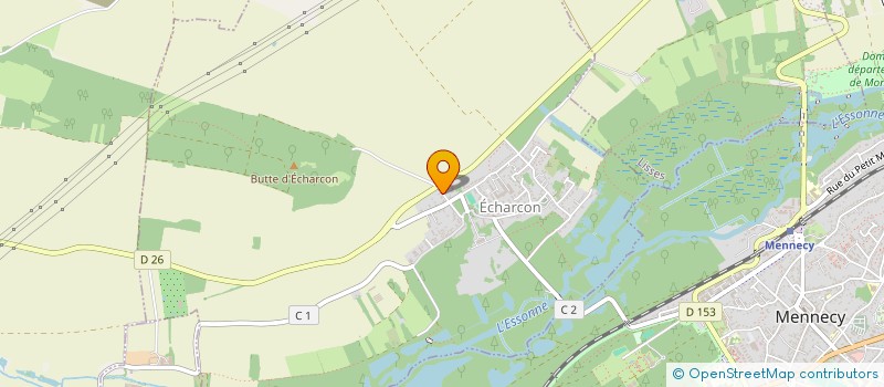 localisation de l'entreprise MONSIEUR JULIEN YSEBAERT  ECHARCON