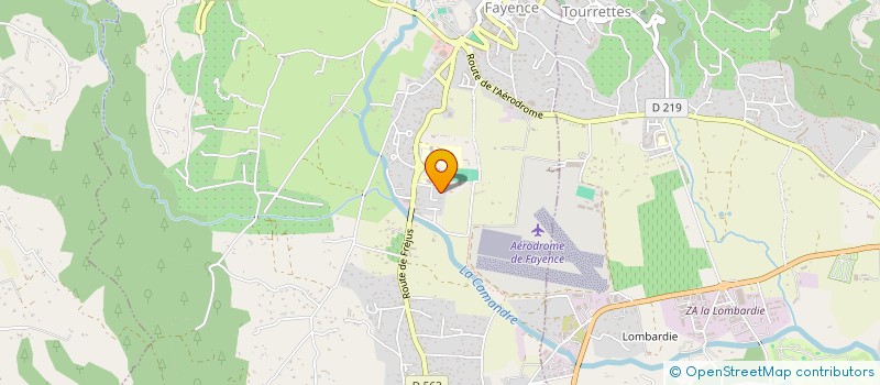 localisation de l'entreprise MONSIEUR JULIEN YVET  FAYENCE