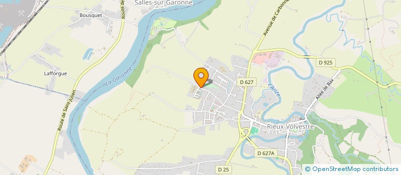 localisation de l'entreprise MONSIEUR JULIEN ZAFRA  RIEUX-VOLVESTRE