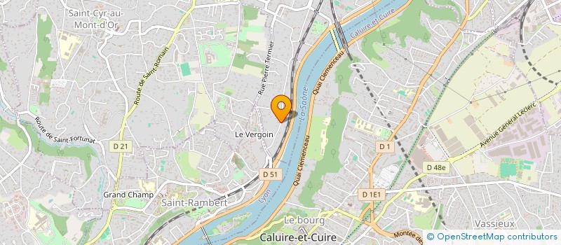 localisation de l'entreprise MONSIEUR JULIEN ZAHRA  COLLONGES-AU-MONT-D'OR