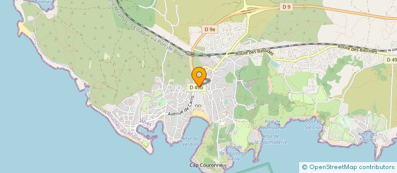 localisation de l'entreprise MONSIEUR JULIEN ZAMMIT à MARTIGUES