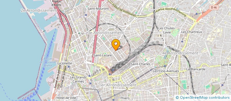 localisation de l'entreprise MONSIEUR JULIEN ZERAFA à MARSEILLE