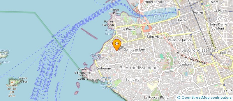 localisation de l'entreprise MONSIEUR JULIEN ZINDO  MARSEILLE