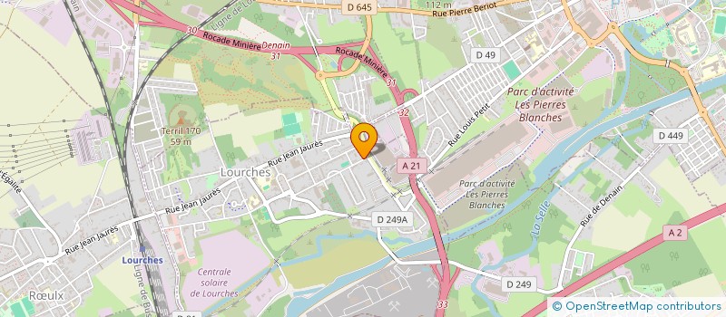 localisation de l'entreprise MONSIEUR JULIENNO DEMETRIO  LOURCHES