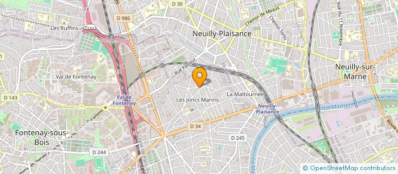 localisation de l'entreprise MONSIEUR JULIO BALLESTER à LE PERREUX-SUR-MARNE