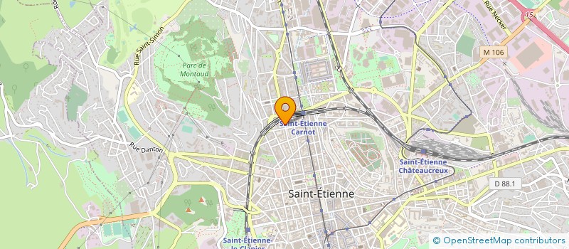 localisation de l'entreprise MONSIEUR JULIO BESCOS SANTOLARIA  SAINT-ETIENNE