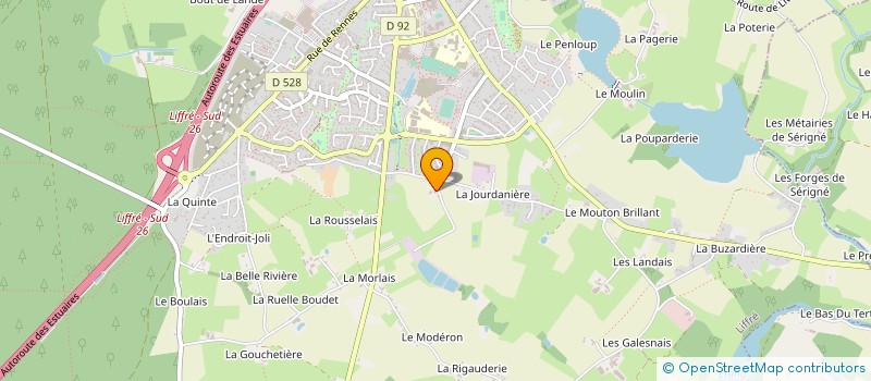 localisation de l'entreprise MONSIEUR JULIO BONNET à LIFFRE